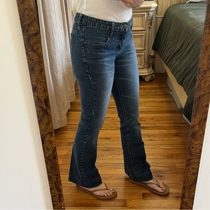 Y2K Mudd Low Rise Flared Jeans - 27”